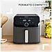 Easy Fry Mega Friggitrice ad aria Coal Grey 7.5L EZ855HF0 - Foto miniatura 5