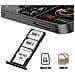 Telefono V899 2G Nero Dual Sim Doppio Schermo con Tasti Display 2,8" HD+ Micro SD - Foto miniatura 4