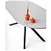 Karvia Tavolo Da Pranzo Grigio E Nero Per 6 Persone, 180 Cm - Foto miniatura 7
