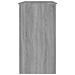 Scrivania Grigio Sonoma 80x40x75 Cm In Legno Multistrato - Foto miniatura 4