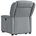 Poltrona Reclinante Alzapersona Elettrica Grigio Chiaro Tessuto - Foto miniatura 7
