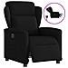 Poltrona Elettrica Reclinabile Nera in Tessuto - Foto miniatura 1