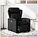 Poltrona Elettrica Reclinabile Nera in Tessuto - Foto miniatura 2