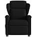 Poltrona Elettrica Reclinabile Nera in Tessuto - Foto miniatura 5