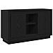 Buffet  Nero Rovere 102x35x60 cm Legno ingegnerizzato - Foto miniatura 1