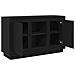 Buffet  Nero Rovere 102x35x60 cm Legno ingegnerizzato - Foto miniatura 5