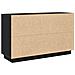 Buffet  Nero Rovere 102x35x60 cm Legno ingegnerizzato - Foto miniatura 6
