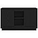 Buffet  Nero Rovere 102x35x60 cm Legno ingegnerizzato - Foto miniatura 7
