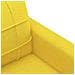 Set di Divani 3 pz con Cuscini Giallo Chiaro in Tessuto - Foto miniatura 8