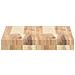 Piano per Tavolo 50x30x4cm Rettangolare Legno Massello Acacia - Foto miniatura 6