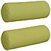 Cuscini a rullo 2 pcs Verde chiaro Ø 25 x 70 cm Tessuto - Foto miniatura 1