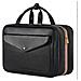 Trousse Da Toilette Da Viaggio Pieghevole Da Appendere - Organizer Cosmetici Piccolo, Impermeabile E Di Grande Capacità Black - Foto miniatura 3