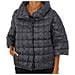 Gli Fever I000067 Cappotto Imbottito Da Donna A Collo Alto - Foto miniatura 3