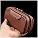Custodia Portatile In Pelle Per Pipe - Contiene 2 Pipe E Accessori Brown - Foto miniatura 3