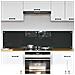 Rivestimento da Cucina 2 pcs Grigio scuro 80 x 40 cm - Foto miniatura 2