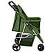 Passeggino per Cani Pieghevole Verde 80x46x98cm Tessuto Oxford - Foto miniatura 5
