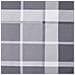 Cuscino Rotondo Grigio Motivo a Quadri Ø 60x11cm Tessuto Oxford - Foto miniatura 6