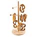 Supporto per Brezel 50 cm in faggio - Foto miniatura 1