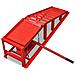 Rampe di Sollevamento Riparazione Auto 2 pz Acciaio Rosso - Foto miniatura 3