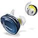Soundsport Free Wireless Cuffie Auricolari Indipendenti Bluetooth Custodia Ricarica Blu /citron - Foto miniatura 1