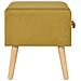 Comodini Senape 2 Pz 40x35x40 Cm In Velluto - Foto miniatura 6