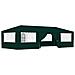 Gazebo Professionale Con Pareti 4x9 M Verde 90 G / m² - Foto miniatura 5