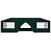 Gazebo Professionale Con Pareti 4x9 M Verde 90 G / m² - Foto miniatura 6