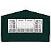 Gazebo Professionale Con Pareti 4x9 M Verde 90 G / m² - Foto miniatura 7
