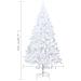 Albero di Natale Artificiale con Rami Spessi Bianco 210 cm PVC - Foto miniatura 2