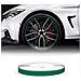 Wheel Trim Strisce Adesive Rifrangenti Per Cerchi Auto, Verde, 5 Mm X 6 Mt - Foto miniatura 1