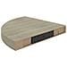 Scaffali Angolari A Parete 4 Pz Rovere 35x35x3,8 Cm Mdf - Foto miniatura 7