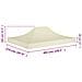 Tetto per Tendone per Feste 4x3 m Crema 270 g / m² - Foto miniatura 5
