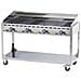 GREEN FIRE Barbecue Carrello propano / butano 22000W Acciaio inossidabile - Foto miniatura 1