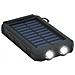 Powerbank Outdoor Energia Solare 8000 Mah Con Torcia Ip45 2xusb Nero - Foto miniatura 1