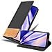 Custodia Compatibile Con Samsung Galaxy S20 In Nero Marrone - Coperchio Protettiva Con Chiusura Magnetica, Funzione Stand E Tasca Per Le Carte - Foto miniatura 1