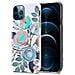 Custodia Compatibile Con Apple Iphone 12 Pro Max Con Peonie Fiori - Coperchio Protettivo In Silicone Tpu Con Motivo Floreale - Foto miniatura 1