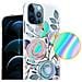 Custodia Compatibile Con Apple Iphone 12 Pro Max Con Peonie Fiori - Coperchio Protettivo In Silicone Tpu Con Motivo Floreale - Foto miniatura 3