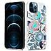 Custodia Compatibile Con Apple Iphone 12 Pro Max Con Peonie Fiori - Coperchio Protettivo In Silicone Tpu Con Motivo Floreale - Foto miniatura 6