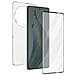 Cover Per Honor Magic 5 Lite 5g Trasparente + Vetro Temperato 9h Nero - Foto miniatura 1