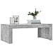 Tavolino Salotto Grigio Cemento 102x50x36 Cm Legno Multistrato - Foto miniatura 3