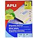 Etichette Per Stampante Apli 100 Fogli 175 X 135 Mm A4 - Foto miniatura 1