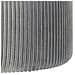 Pouf Contenitore Richland Velluto Grigio Chiaro - Foto miniatura 5
