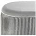 Pouf Contenitore Richland Velluto Grigio Chiaro - Foto miniatura 7