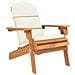 Set Salotto Da Giardino Adirondack 5pz Legno Massello Di Acacia - Foto miniatura 4