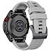 Cinturino In Silicone Per Garmin Fenix 7x 26mm Grey - Foto miniatura 3