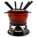 Set Fonduta 6 Forchette Rosso - Hhf0255 - Foto miniatura 1