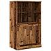 Credenza Legno Antico 60x35,5x103,5 Cm In Legno Multistrato - Foto miniatura 2