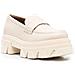 Trailblazer Loafers Mocassino Pelle Scarpe Donna Beige Eu 36, S00190-56 - Foto miniatura 2