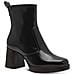 Heeled Booties Stivaletti Sintetico E Tessile Scarpe Donna Nero Eu 38, 1-25361-43 001 - Foto miniatura 1