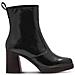 Heeled Booties Stivaletti Sintetico E Tessile Scarpe Donna Nero Eu 38, 1-25361-43 001 - Foto miniatura 2